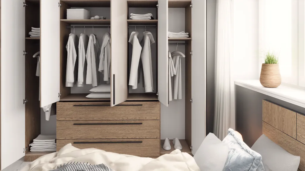 Спален комплект Zanardi B H1303 ST12 Egger + МДФ сиво тренд гланц - cam 04.webp