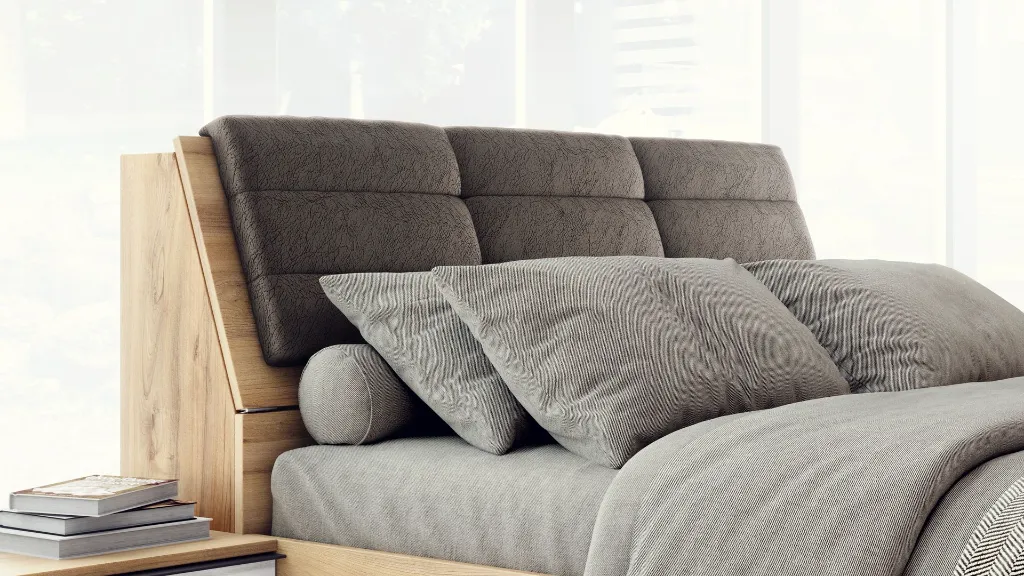 Спален комплект Arson H3700 ST10 Egger + МДФ бял гланц - cam 04.webp