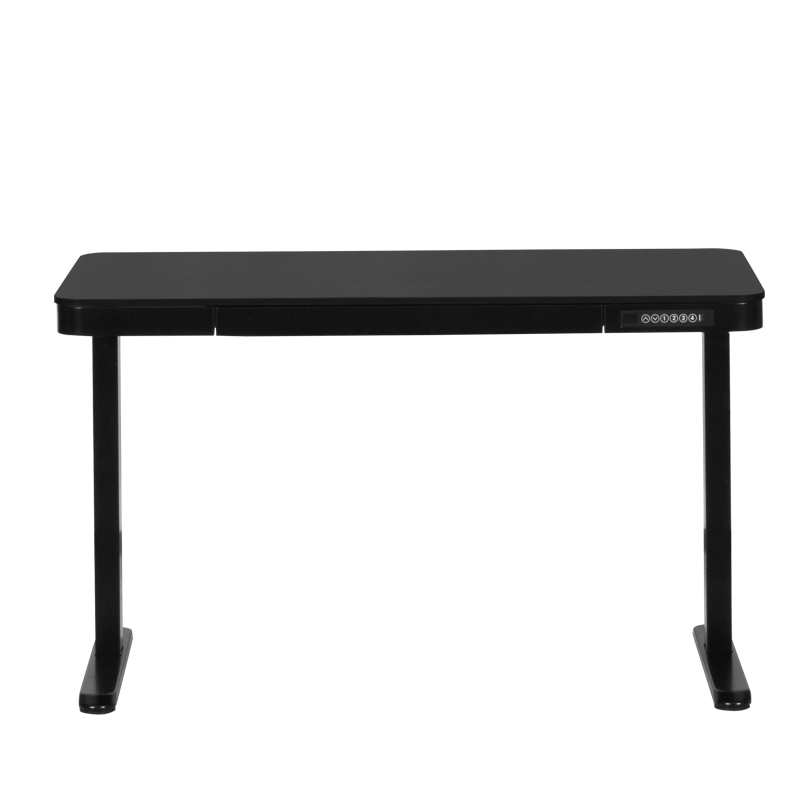 Ергономично регулируемо бюро Carmen CR-118 E - 150 см - черно-2