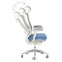 Ергономичен стол GLAND - син-сив-7