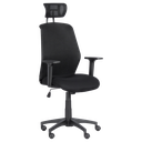 Президентски офис стол Carmen 7535 - розово - черен