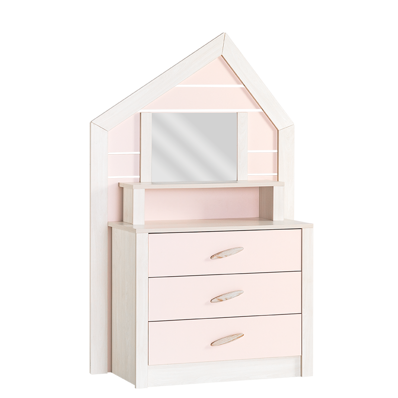 [012120] Детски скрин PINK HOUSE
