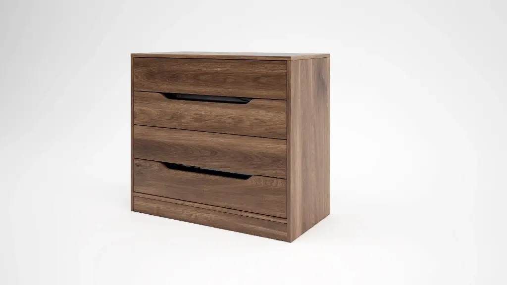 [1315] Скрин Lunar (brandy castello oak + black gloss MDF)