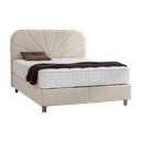 Тапицирана спалня с матрак DELUX PREMIUM 180 x 200 - крем