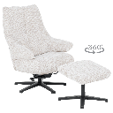 Кресло с табуретка ALFENA