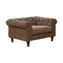 Кресло CHESTER - кафяво