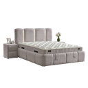 Тапицирана спалня с матрак ALLURE 160 x 200