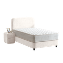 СПАЛНЯ COMO PRO 140X200 JAGUAR 03 PEARL (ПЕРЛА 03)