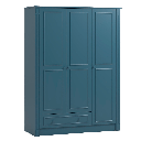 Трикрилен детски гардероб AZUR
