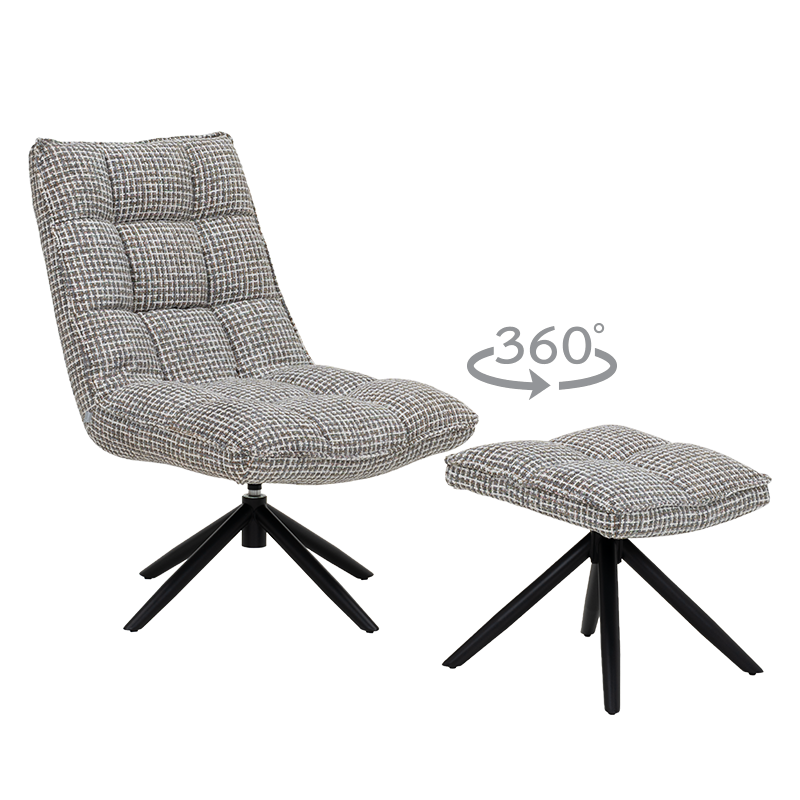 Кресло с табуретка BELPER