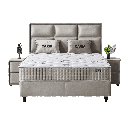 Тапицирана спалня с матрак CARIA 160 x 200