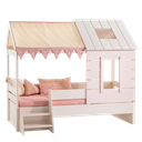 Детско легло къща PINK HOUSE - 90 х 200