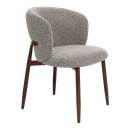 Трапезен стол LETEN - сив 452 WAL