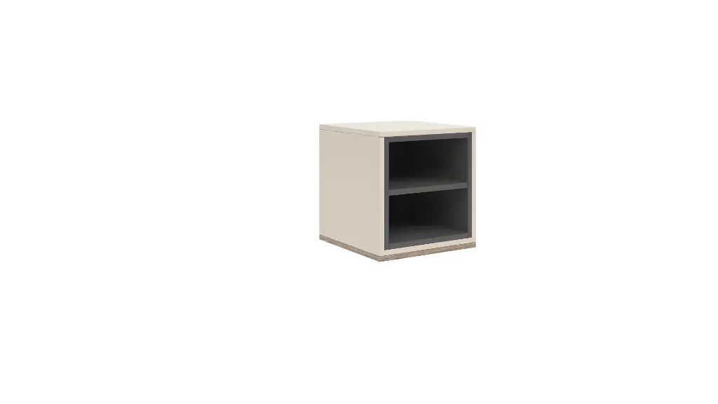 [1210] Kiara M14- етажерка (fossil evoke oak + champagne)