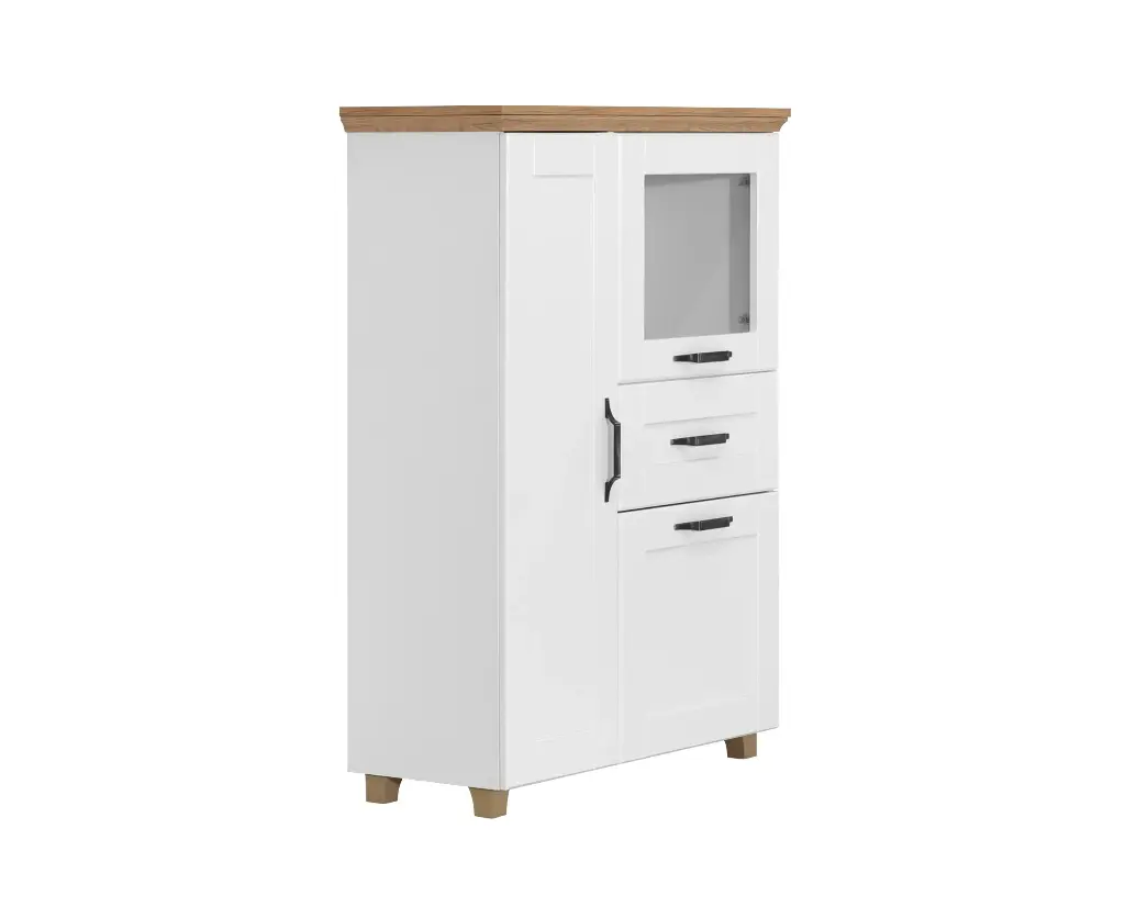 [002879] Витрина H132 Contempo (artisan + white)