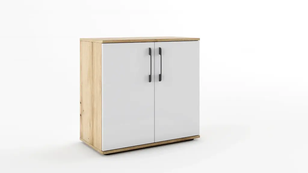 [1373] Sentinel M10- шкаф (greige castello oak + moonlight MDF, 80)