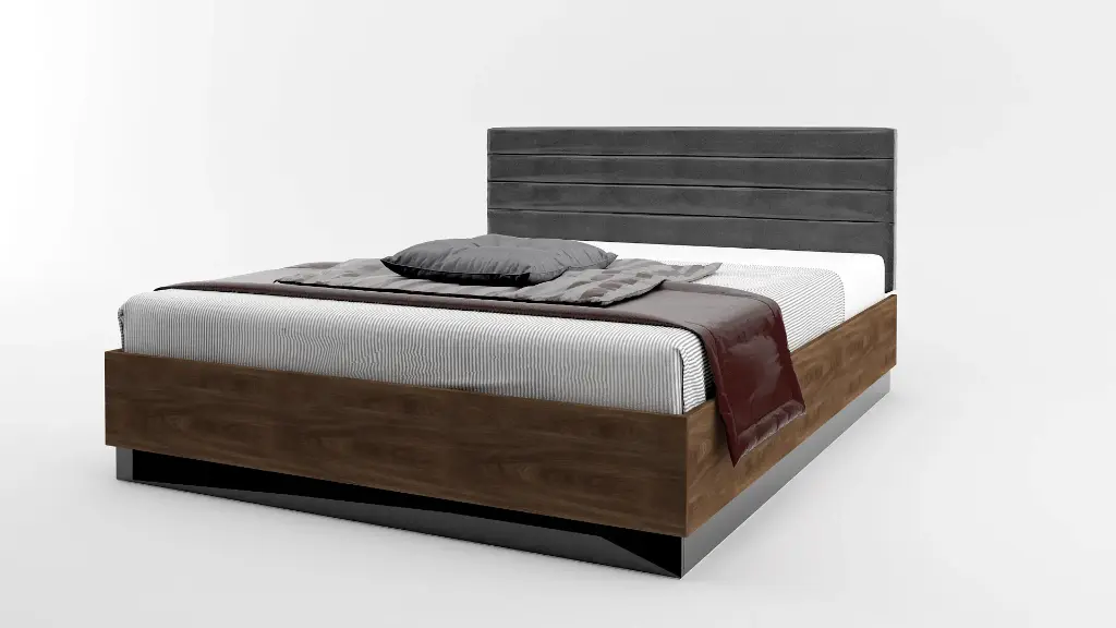 [003188] Легло Modern М06 160/200 (brandy castello oak + black gloss MDF)