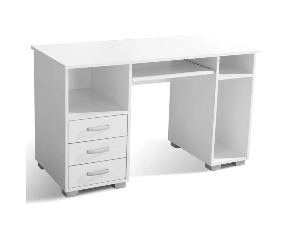 [003363] Бюро Ana 3F (бяло)