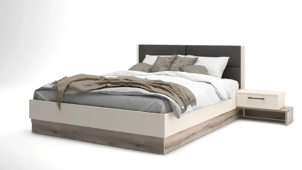 [003548] Легло Salerno (fossil evoke oak + champagne, 140 х 200)