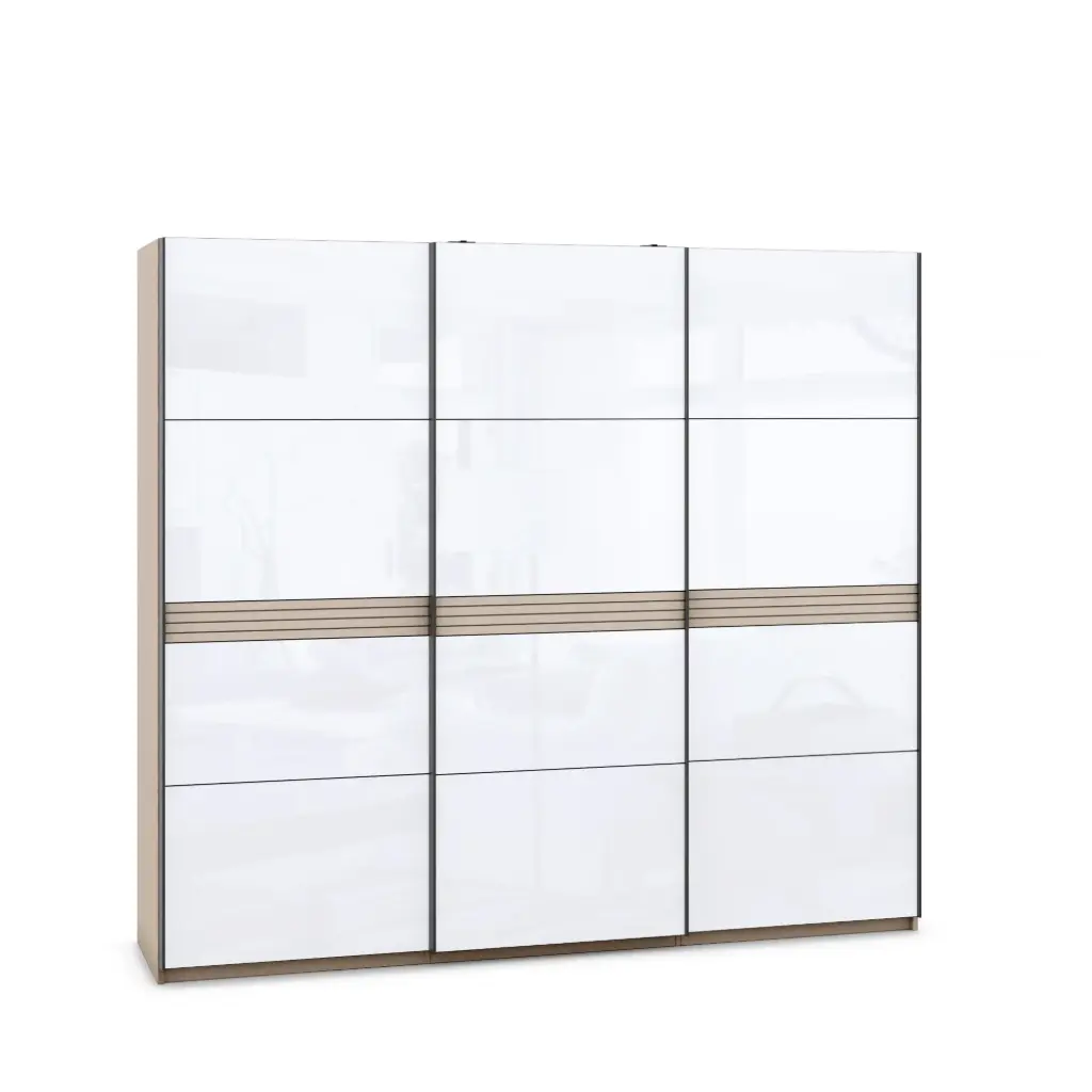 [007953] Гардероб XLine 05 (textile + white gloss MDF, 180, V10)