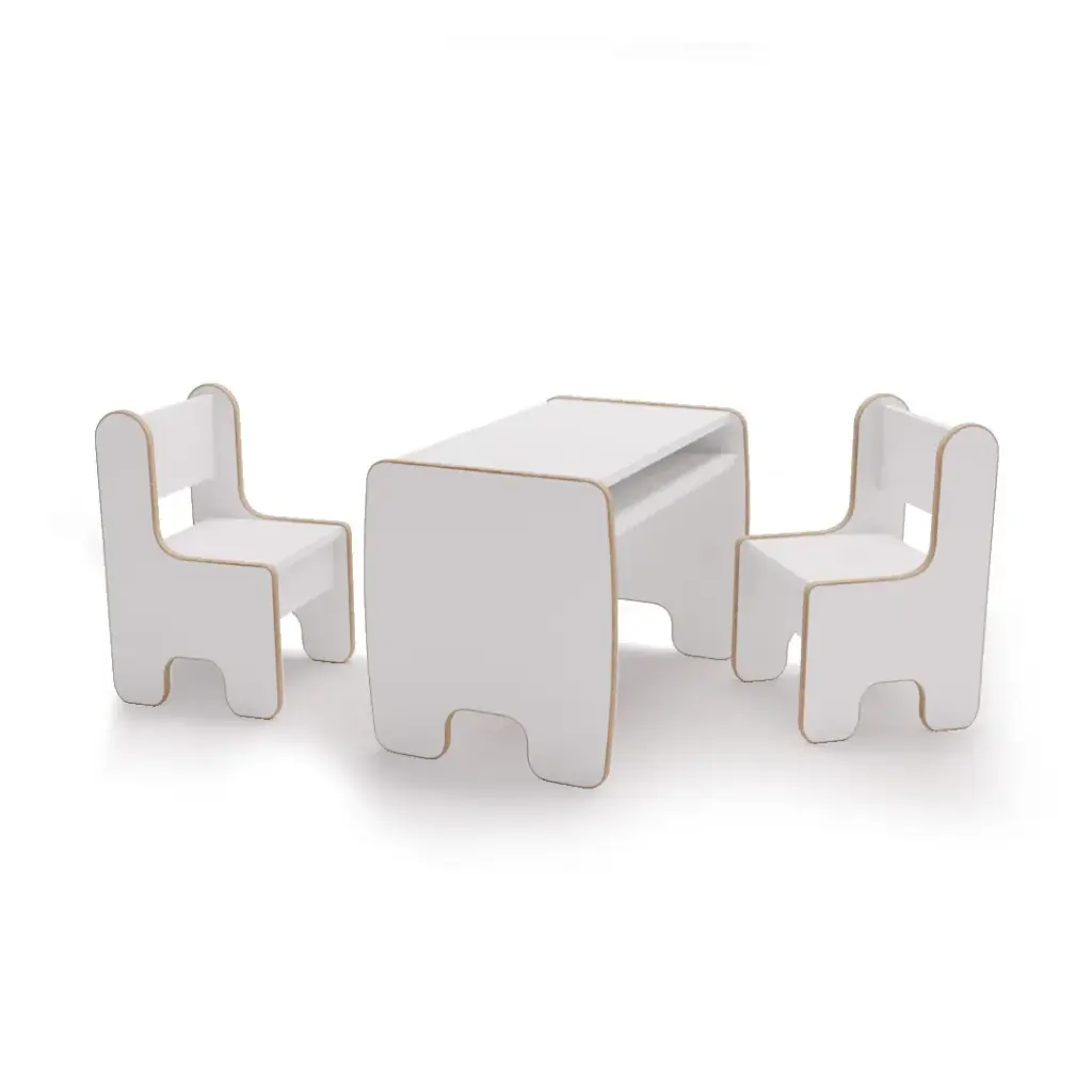 Детски комплект маса + 2 столa TIMI