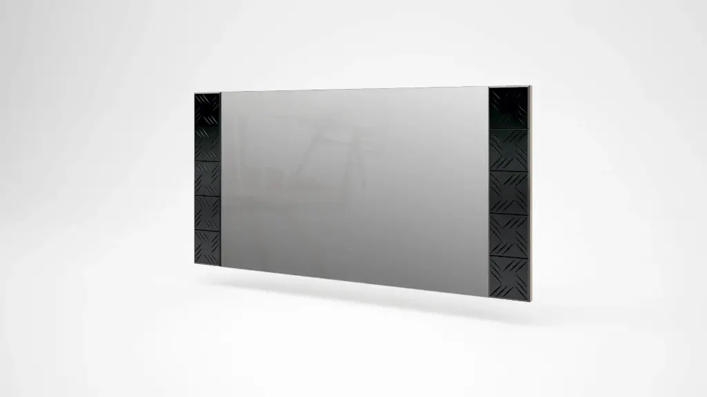 [009069] Огледало Modena (cannolo cremona oak + soft black U899 ST9 EGGER)