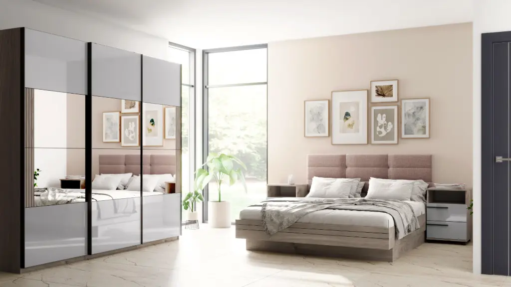 [009127] Спален комплект Line - конфигурация 3 (180, V10, 140 х 200 см, ролкови, Rinaldi 03)