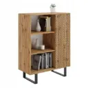 FONDI скрин с рафтове, метални крака