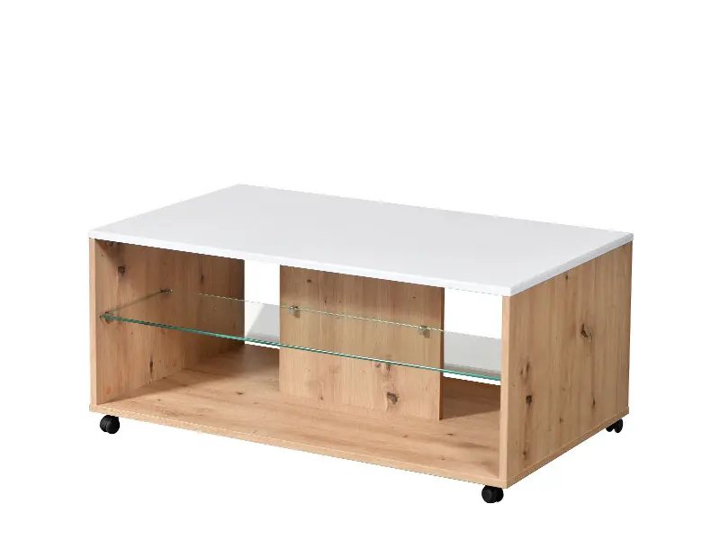 [11008168] Холна маса Bert (артисан + бяло)