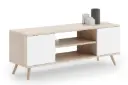 ТВ шкаф Focus с дървени крака 155 см