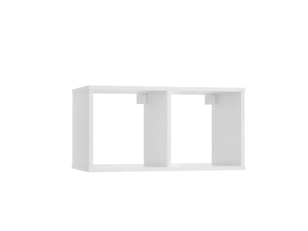 Етажерка Modus двойна бяла