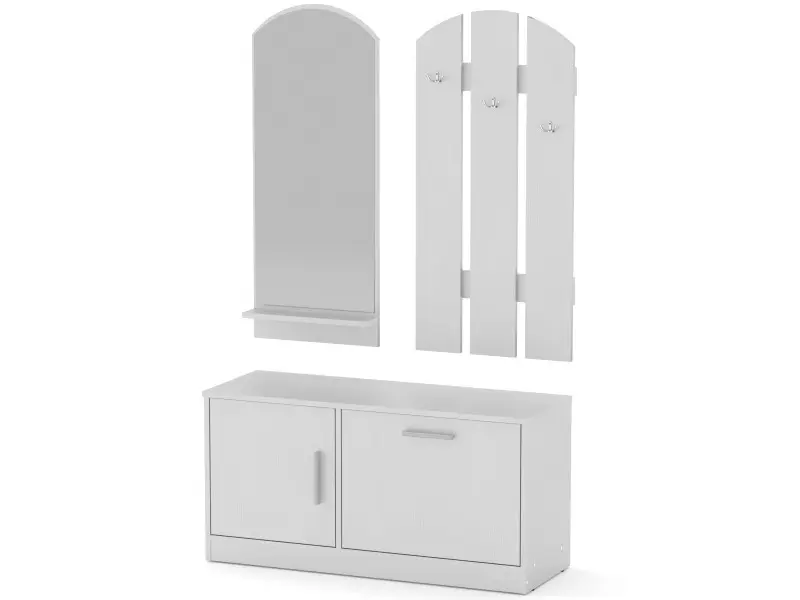 [009862] Портманто Компанит Олга  (бяло)