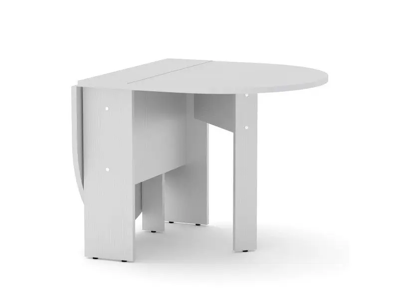 [009870] Холна маса сгъваема Компанит Стол-Книжка-5  (бяло)