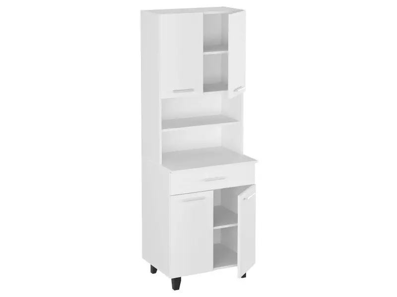 [009976] Шкаф Компанит БЮФЕТ  (бяло)