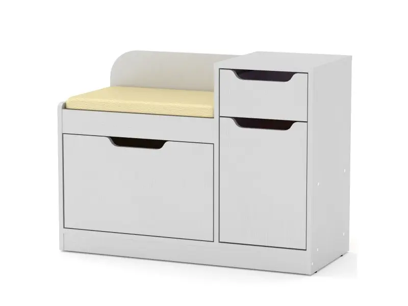 [009980] Шкаф за обувки Компанит ТО-12  (white)