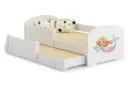 Детско двойно легло LUK II 160 x 80 с 2 матрака и различни мотиви