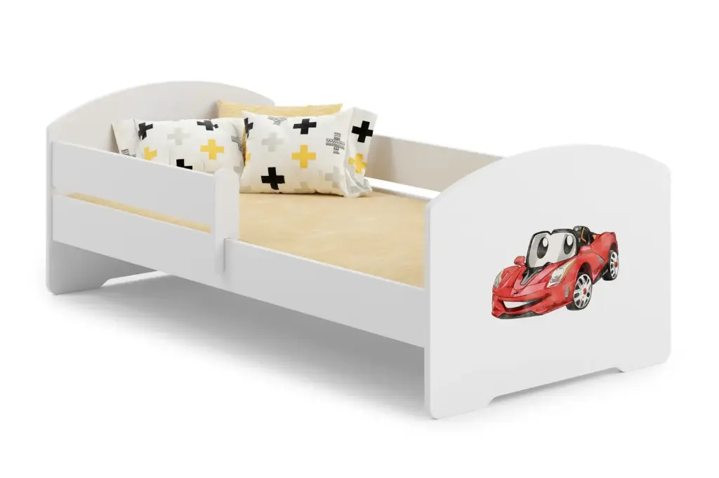 Детско легло Luk с парапет и различни мотиви