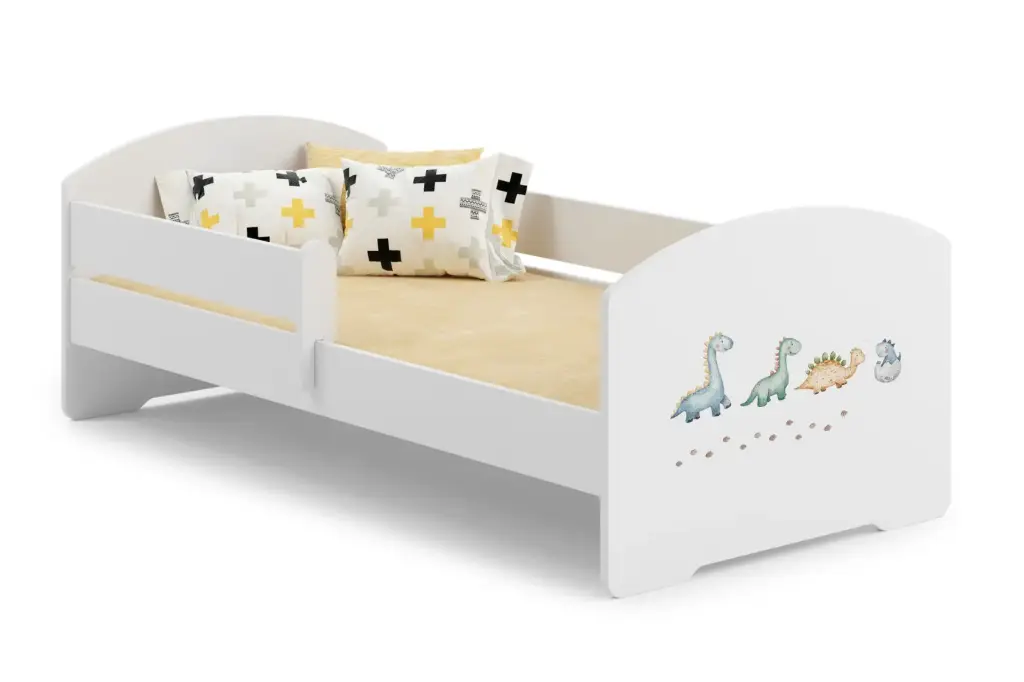 Детско легло Luk с парапет и различни мотиви