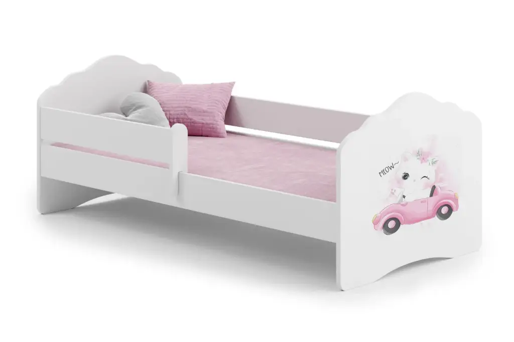 Детско легло FALA с парапет с различни мотиви