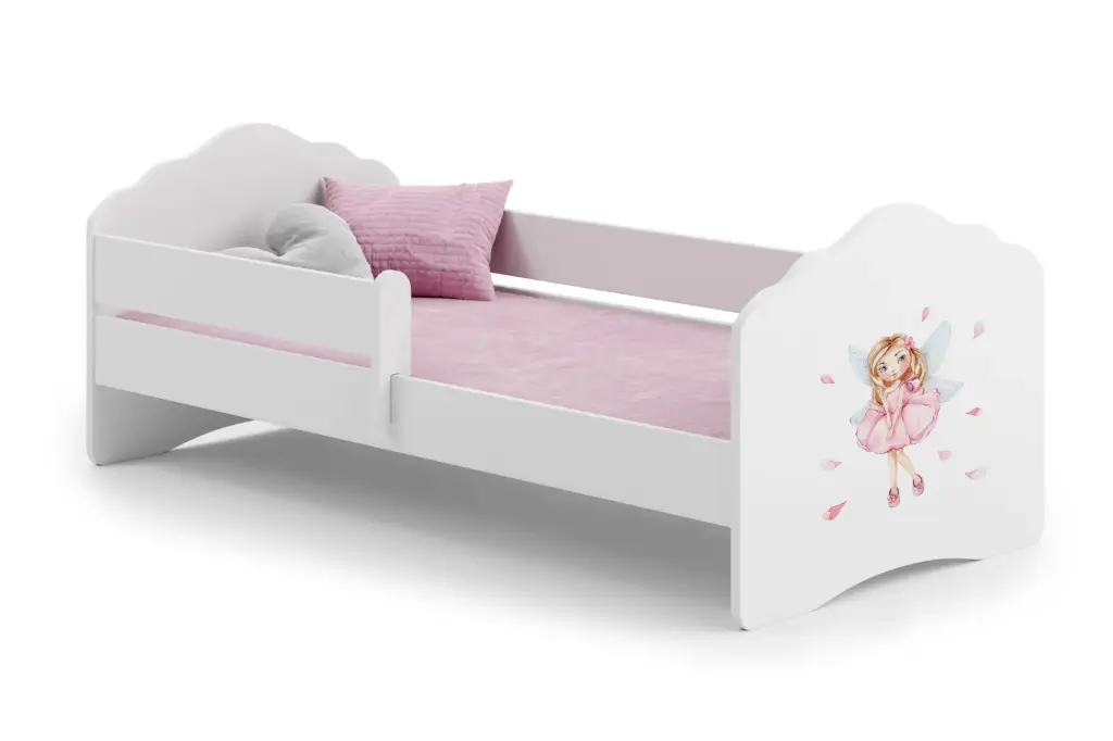 Детско легло FALA с парапет с различни мотиви