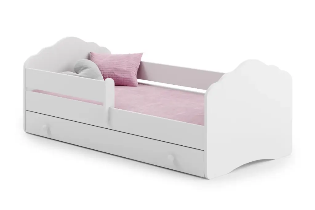 Детско легло FALA с парапет и чекмедже