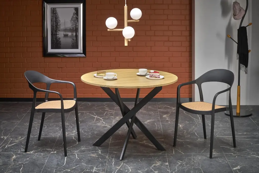 Кръгла трапезна маса EDGAR