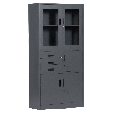 Метален шкаф Carmen CR-1240 E SAND - графит