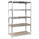 Метален стелаж Carmen CR-1012 E - 180х120х60 см, до 250 кг на рафт