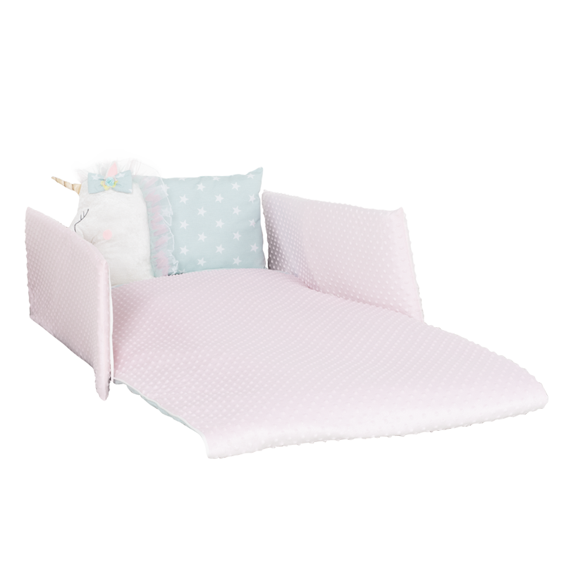[012565] Комплект детско шалте и декоративни възглавници UNICORN